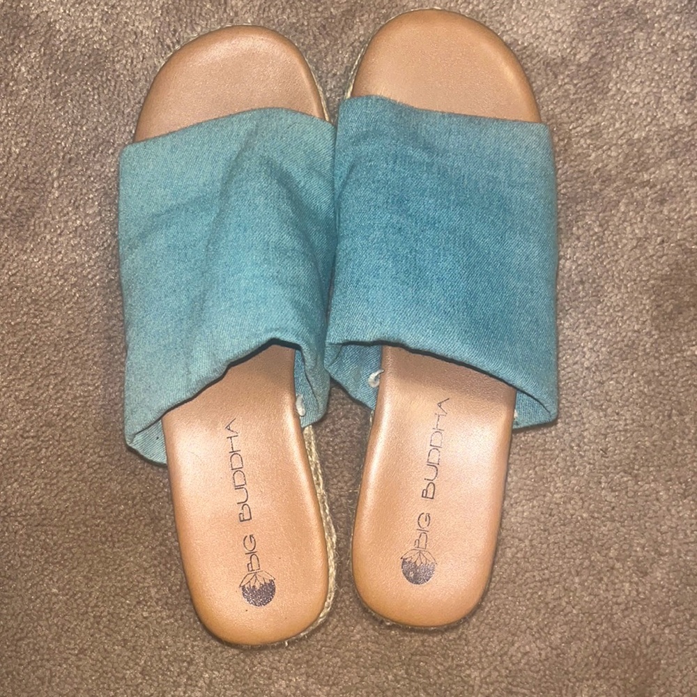 Very Nice Denim Wedges by Big Buddha